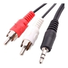 Cable Auxiliar mini plug a 2 rca 5mts