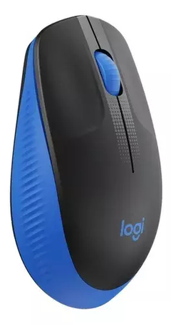 Mouse Inalámbrico Logitech M190 Azul - comprar online