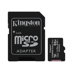 Tarjeta Micro sd 64gb Kingston Canvas Select Plus Clase 10 A1 - comprar online