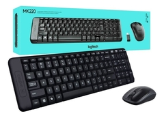 Kit De Teclado Y Mouse Inalámbrico Logitech Mk220