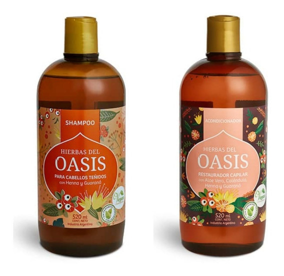 Shampoo + Acondicionador, Oasis distribuidora noa