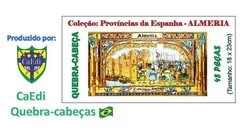 Quebra-cabeça: Coleção Províncias da Espanha - ALMERIA