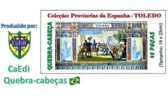 Quebra-cabeça: Coleção Províncias da Espanha - TOLEDO