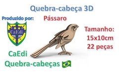 Quebra-cabeça 3D: Pássaro