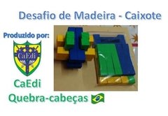 Quebra-cabeça de Madeira: Desafio Caixa