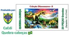 Quebra-cabeça: Coleção Dinossauros - 3