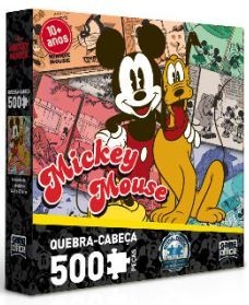 Quebra-cabeça 500 peças: Mickey Mouse