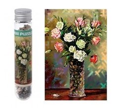Quebra-cabeça 150 peças mini: flor
