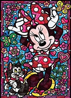 Tela Strass - Minnie