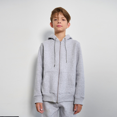 CAMPERA FRIZADA GRIS