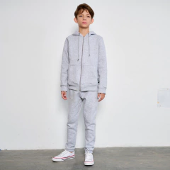 JOGGING FRIZADO GRIS