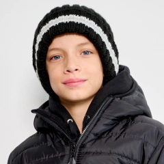 GORRO TEJIDO NEGRO