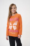 REMERA BUTTERFLY NARANAJA
