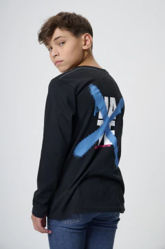 REMERA AURON NEGRA - comprar online