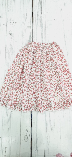 Pollera de Paisana Floreada