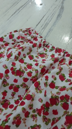 Pollera de Paisana Floreada en internet