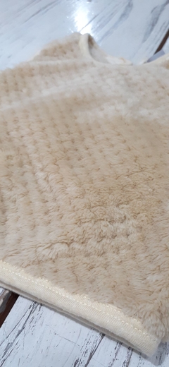 Chaleco Osito Beige - comprar online