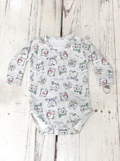 Body Gris de Animalitos