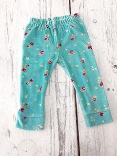 Pantalón de Plush Floreado