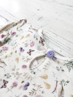 Body floreado beige - comprar online