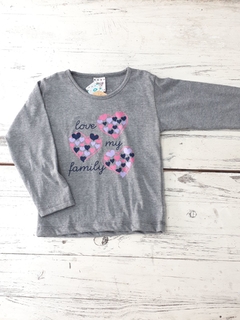 Remera Love Mangas Largas