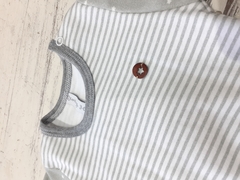 Body Gris a Rayas - comprar online