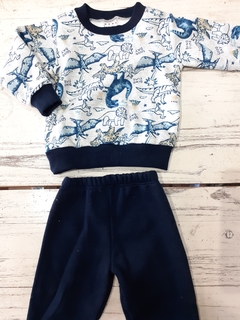 Buzo de Dinosaurios y Pantalon