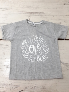 Remera Manga Corta Olé