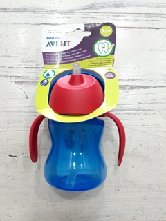 Vaso con pajita 200ml - comprar online