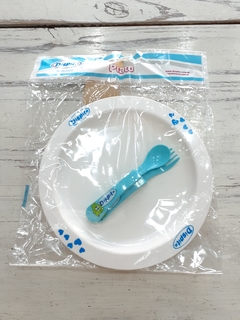 Set de Plato & Cubiertos