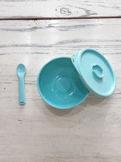 Bowl de Silicona con Cuchara - comprar online