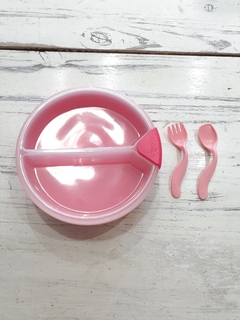 Plato Térmico con Cubiertos