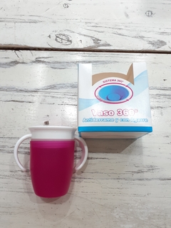 Vaso con Asas 360° 210ml - Mundo de Colores