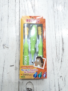Kit de 3 Cepillos