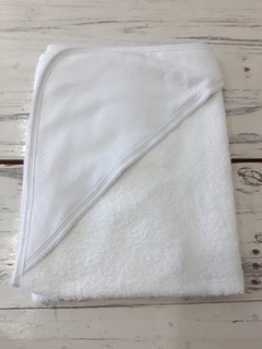 Toallon de Bebé Blanco