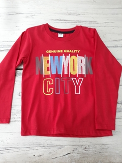 Remera Roja New York