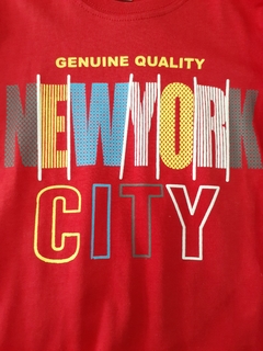 Remera Roja New York - comprar online