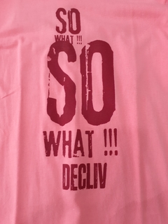 Remera So What - comprar online
