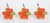 GANCHOS DE RESINA / SET X 12 - comprar online