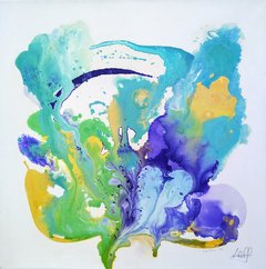 N.º 1 (Fluir) - 80 x 80