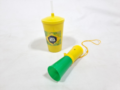Kit pipoca torcedor - brinde para Copa do mundo e lembrancinhas tema Brasil - comprar online