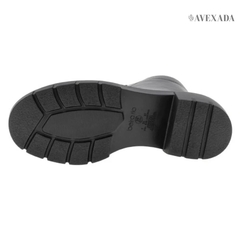 Bota Coturno Feminina Tratorada - Preta - comprar online