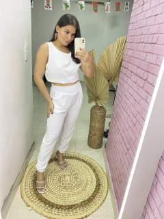 Conjunto Melinda Branco - Avexada Boutique
