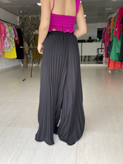 Cropped Maria Flor Cor: Fúcsia - loja online