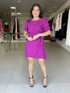 Vestido Clara Magenta - Avexada Boutique