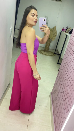 Calça Pantalona Morgana Cor: Pink - Avexada Boutique