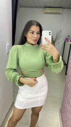 Cropped Jessica com det. argola - comprar online