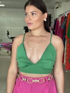 Cropped Eleanor Cor: Verde - Avexada Boutique