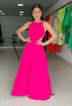 Vestido Sthefane Com Aberturas