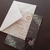 Convites de casamento em acrílico - Francielle e Vinícius - Art Invitte Convites